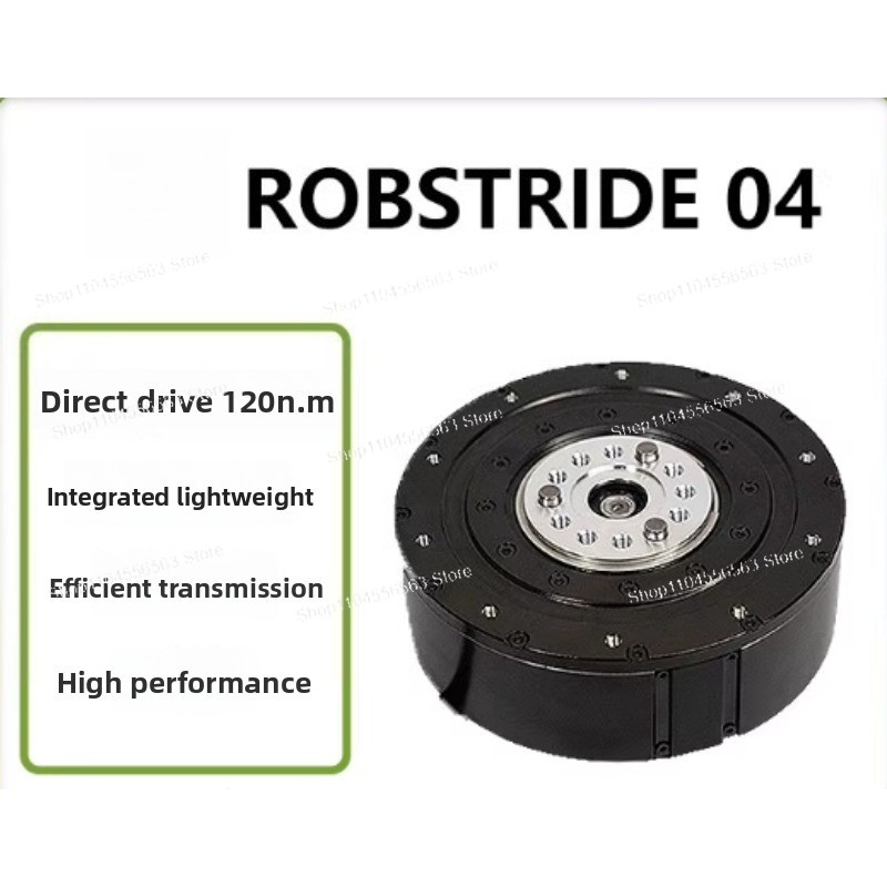 Direct Drive Servo Motor Robotics - ROBSTRIDE04準直動駆動120Nm統合ジョイントアクチュエータ（ロボット＆オートメーション用）、高トルクサーボモータモジュール