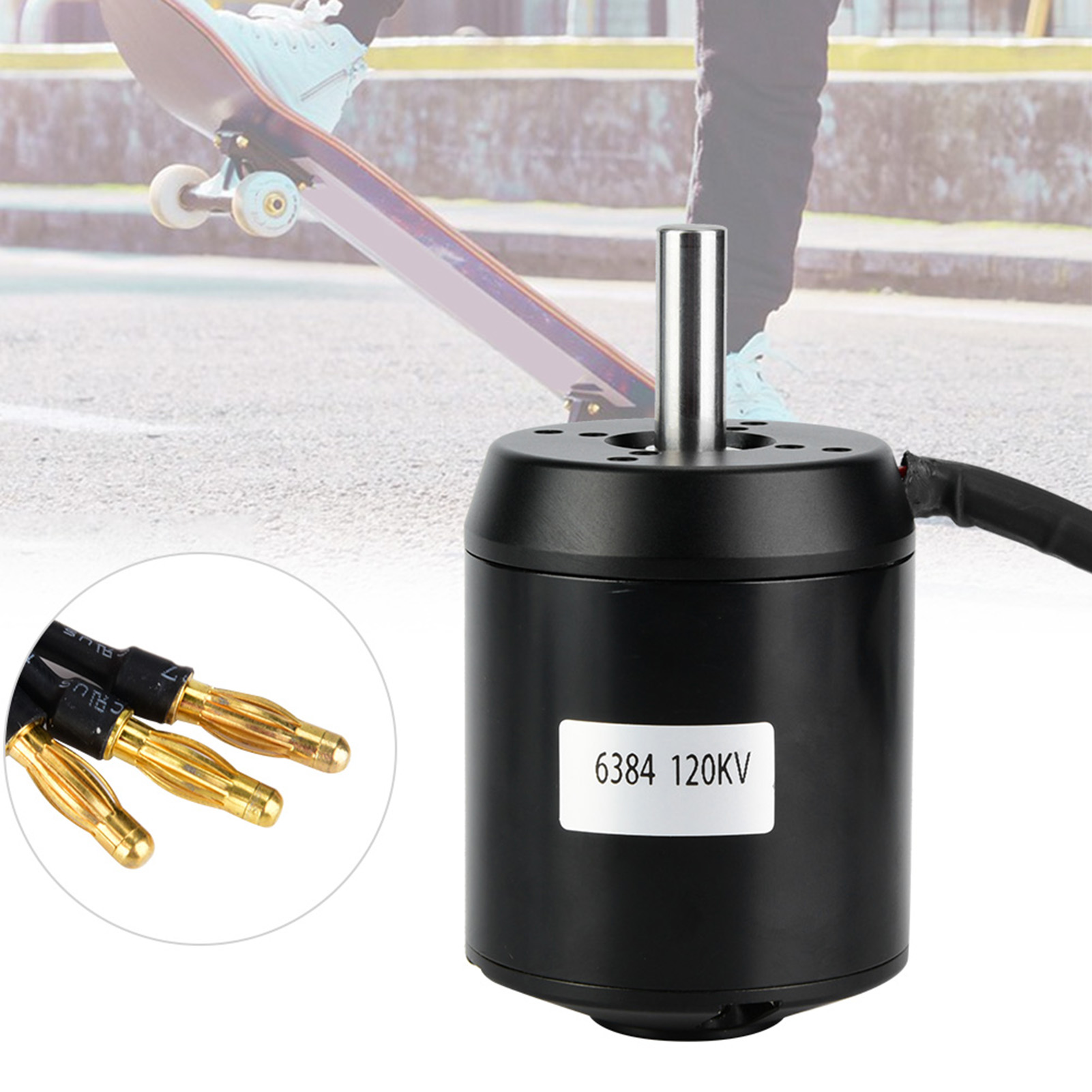 6384 Brushless Motor Sensored - 6384 120KV BLDC アウトランナー ブラシレス センサー付きモーター