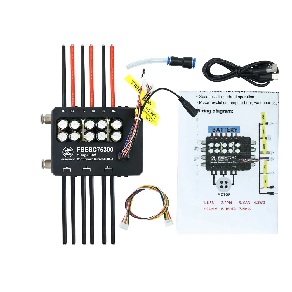 AvaCoreFlipsky Fsesc 75300 84v - Vesc 75300 High Current Esc のレビューと価格